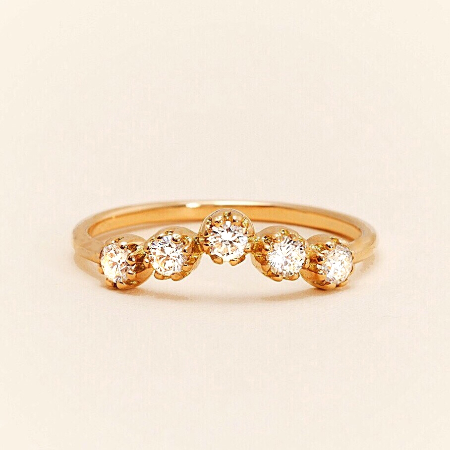 Bague Or Jaune 18 Carats, Diamant