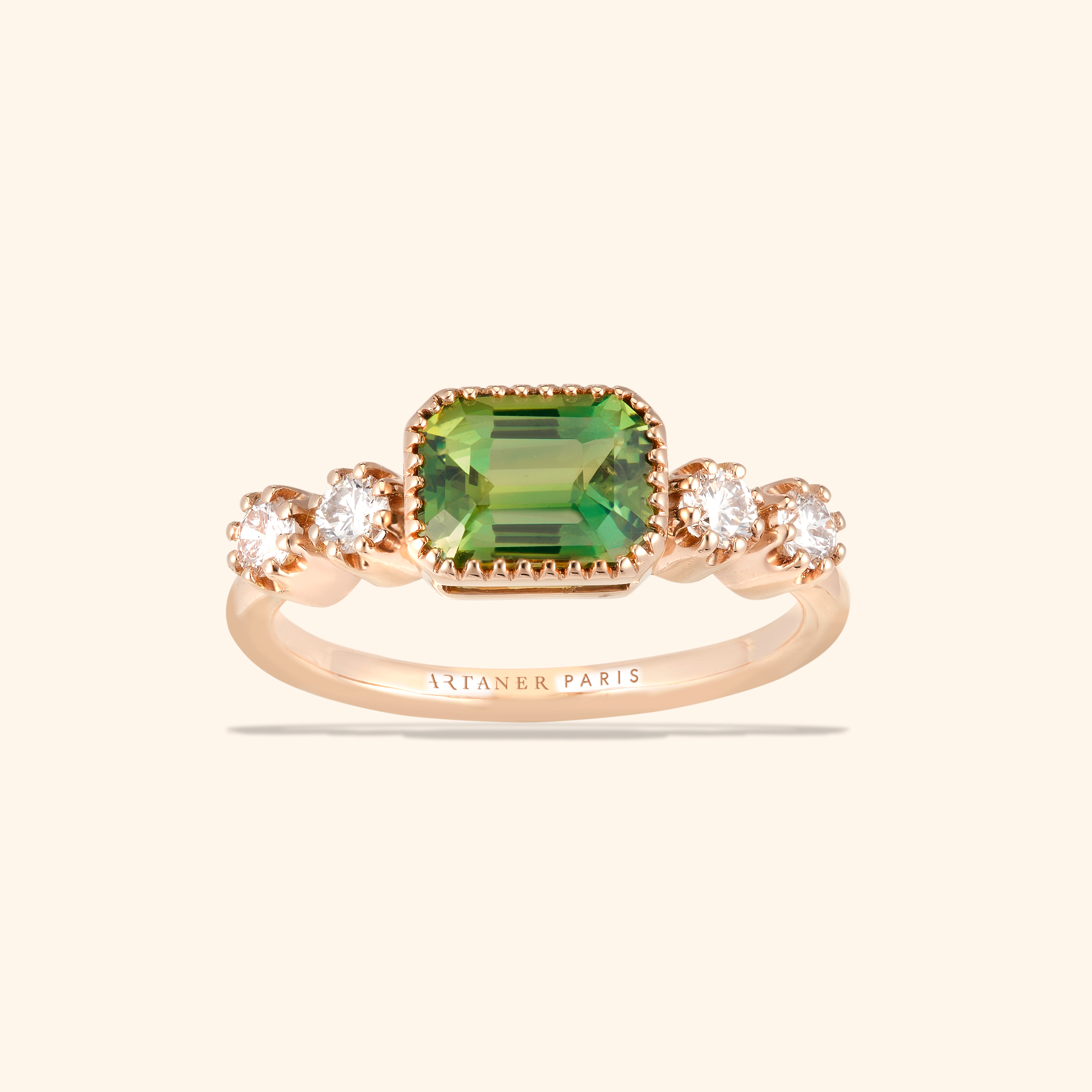 Bague ANTOINETTE SAPHIR VERT