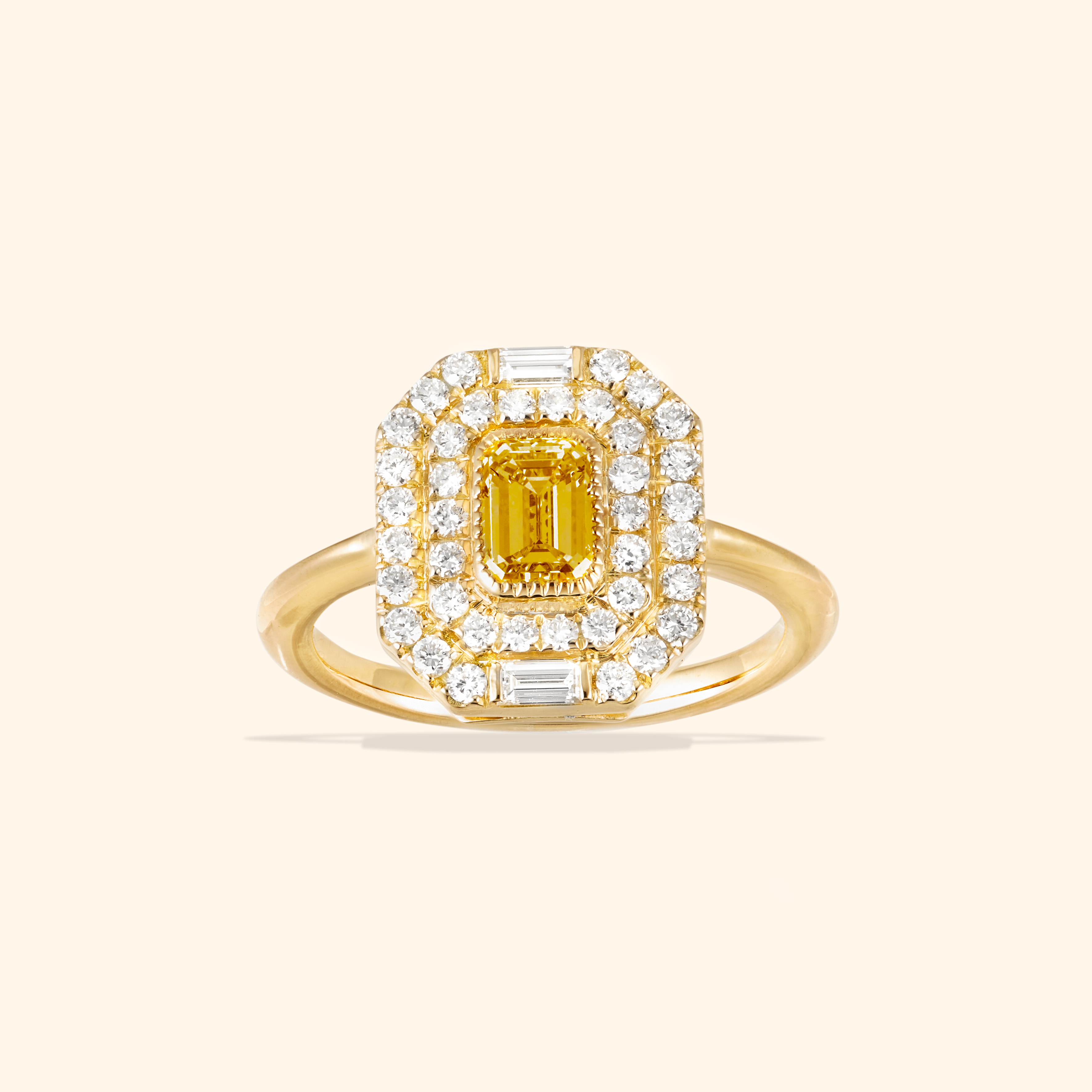 BAGUE RAPHAËLLE CITRINE - Maison Artaner