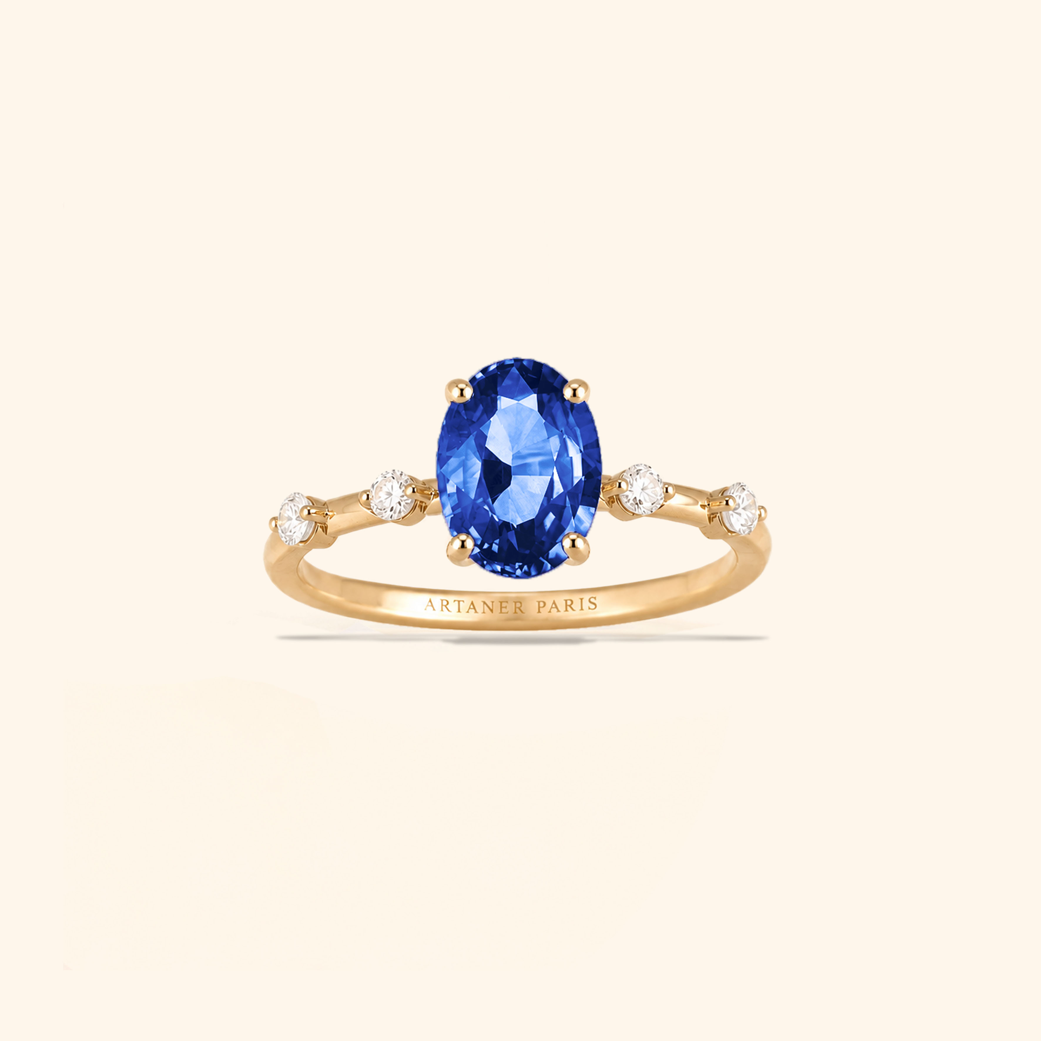 Ines Saphir Bleu Foncé - Maison Artaner