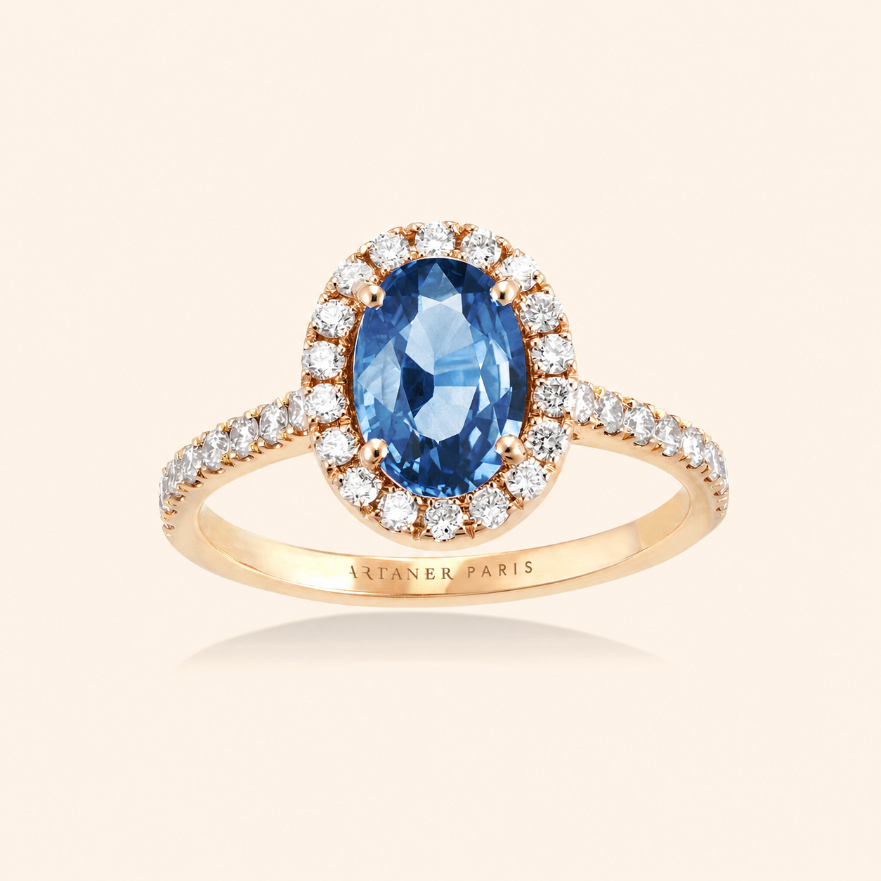 Yasmine Saphir Bleu Clair - Maison Artaner