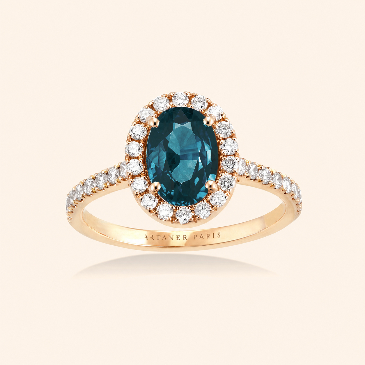 Yasmine Saphir Teal - Maison Artaner