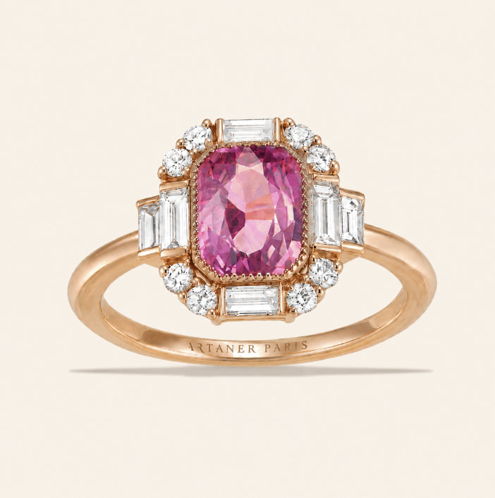 Amalfi Saphir Rose - Maison Artaner