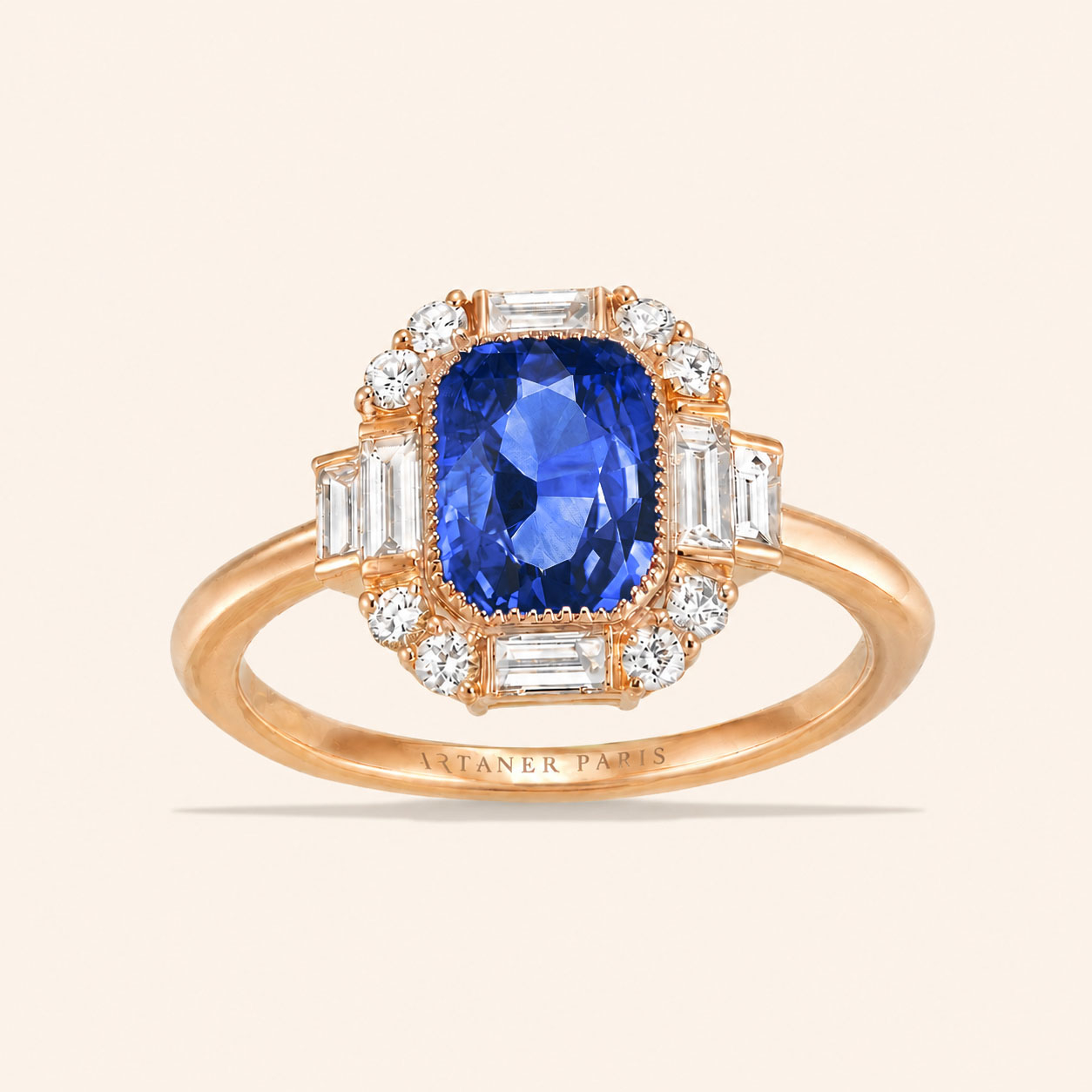 Amalfi Saphir Bleu Foncé - Maison Artaner