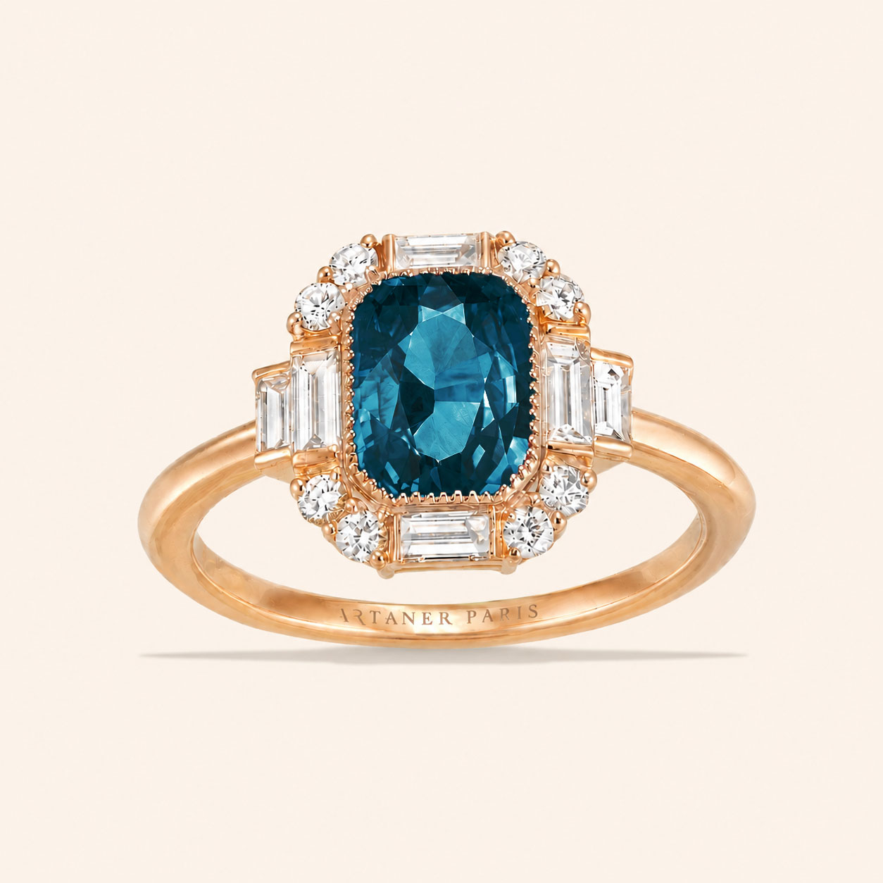 Amalfi Saphir Teal - Maison Artaner