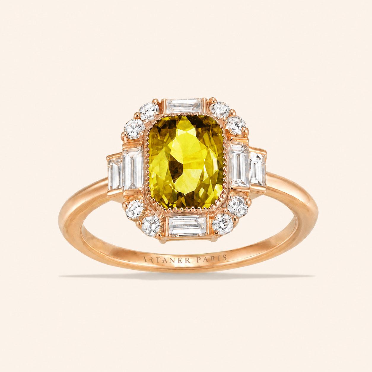 Amalfi Saphir Jaune - Maison Artaner